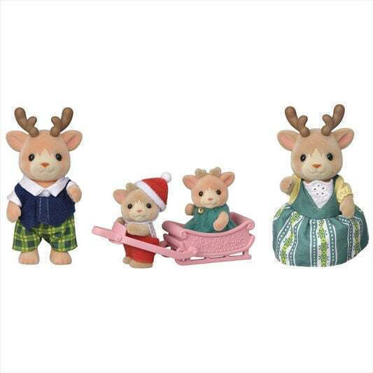 Epoch Toys Familia Renilor Familii Sylvanian Pentru 3+ Ani 8 cm