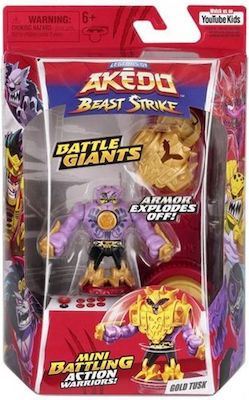 Giochi Preziosi Miniature Toy Beast Strike Giants Akedo for 6+ Years 7.5cm. (Various Designs/Assortments of Designs) 1pc