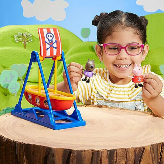 Hasbro Peppa Pig Swinging Pirate Ship Peppa Pig for Ages 3 Plus Miscellaneous Designs