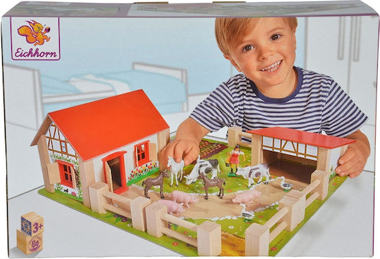Eichhorn Miniaturspielzeug Bauernhof