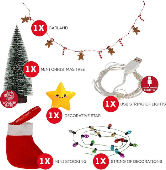 Legami Milano Christmas Decoration 6pcs