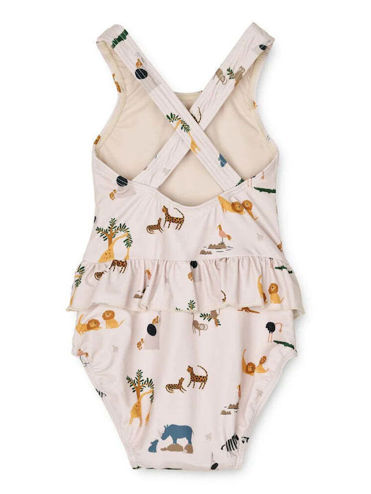 Liewood Amina All Together Kids Swimwear One-Piece Sandy LW15415 All Together 62cm