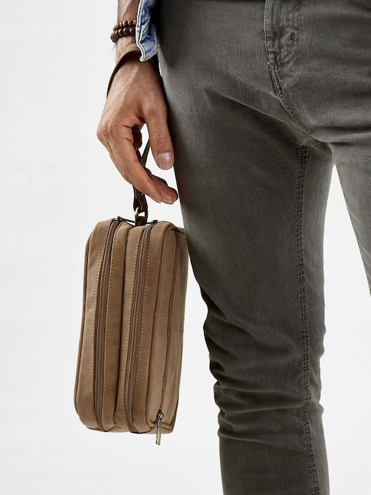 Magazin online pentru bărbați Piele Bum Bag pentru Talie Kaki