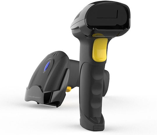 Qoltec Scanner Χειρός Ασύρματο με Δυνατότητα Ανάγνωσης 2D και QR Barcodes