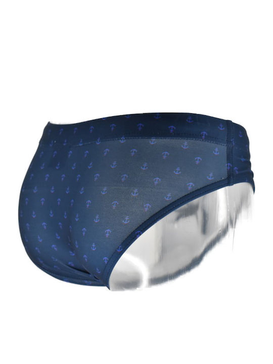 Ανδρικό Μαγιό Slip Blu