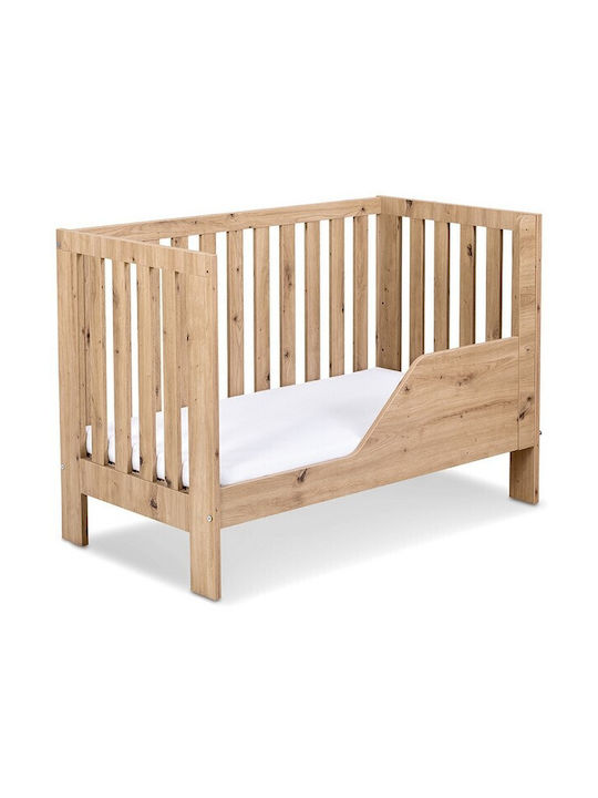 Klups Babybett Amelia Ii Braun für Matratze 60x120cm