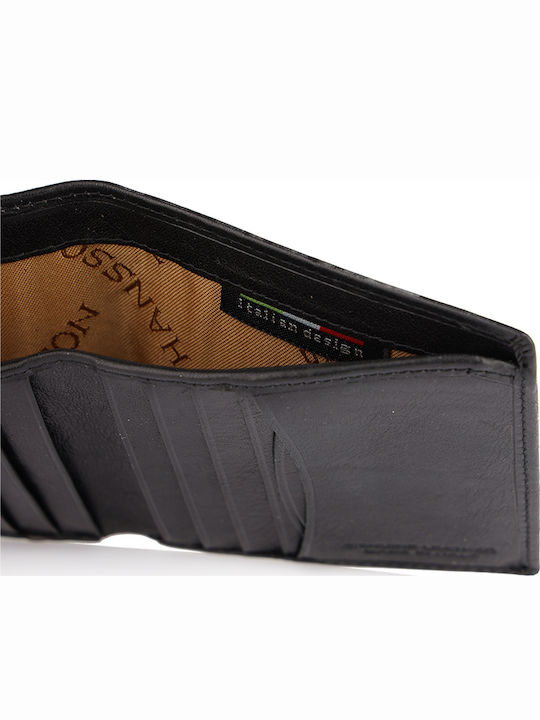 Leather Men's Wallet Classic Black