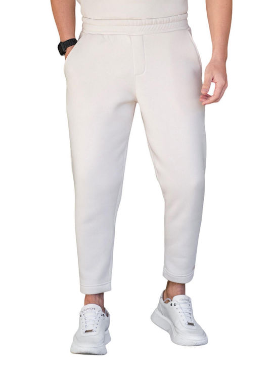 Pantaloni de trening Ecru