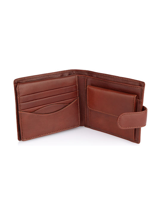 Hansson Men's Leather Wallet Brown