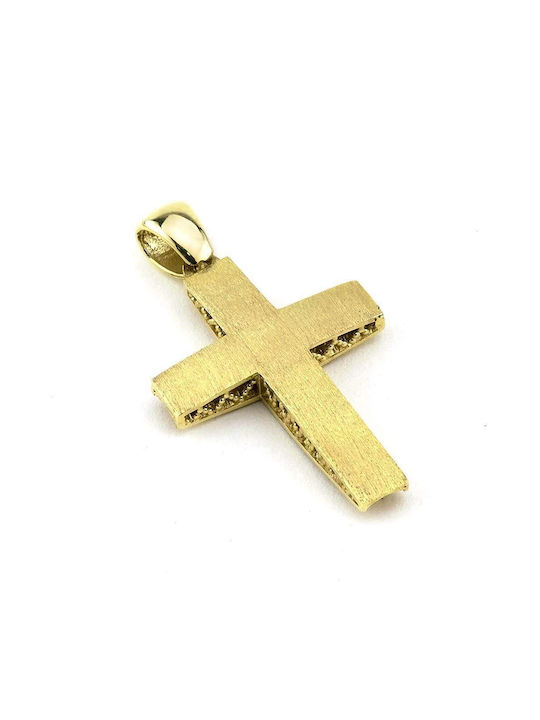 Goldsmith Women's Gold Cross 14K Double Sided