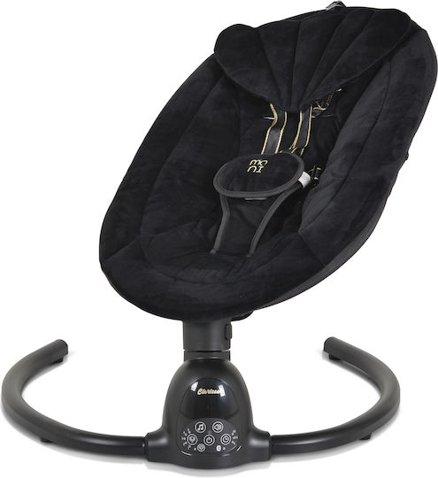 Moni Electric Baby Relax Clarissa with Music Black for Child up to 9kg