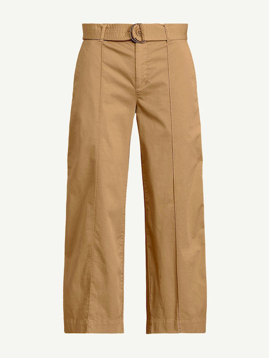 Damen Stoff Hose Ecru