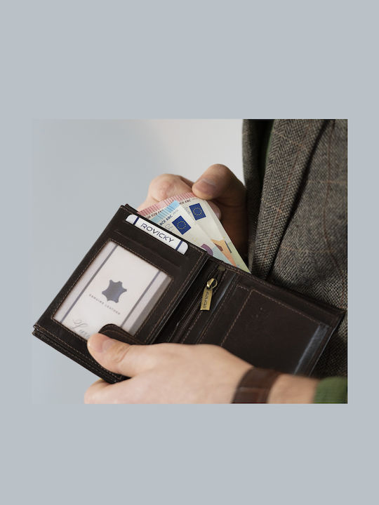 Portofel bărbătesc Cărți cu RFID Negru