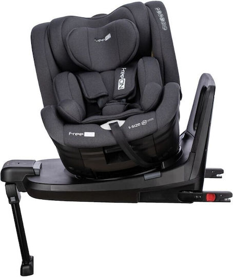 FreeOn Galaxy Καθισματάκι Αυτοκινήτου i-Size με Isofix Γκρι