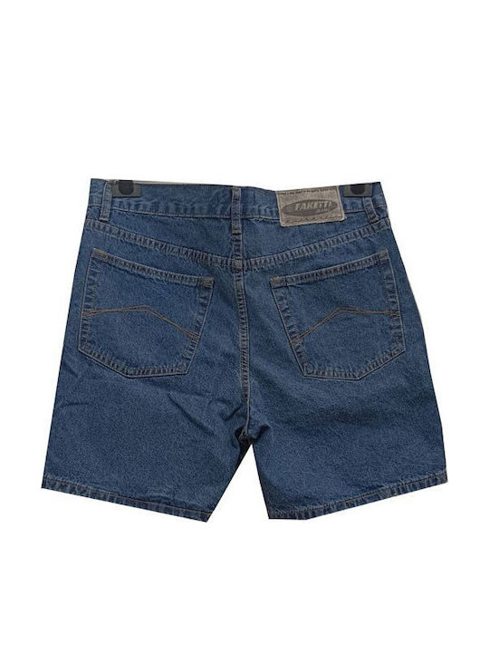 Herren Denim Shorts Blau