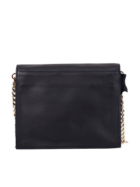 Leather Women's Bag Crossbody Black