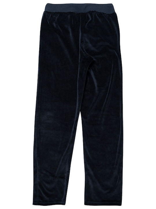 Target Pantaloni de trening pentru femei Negru Catifea