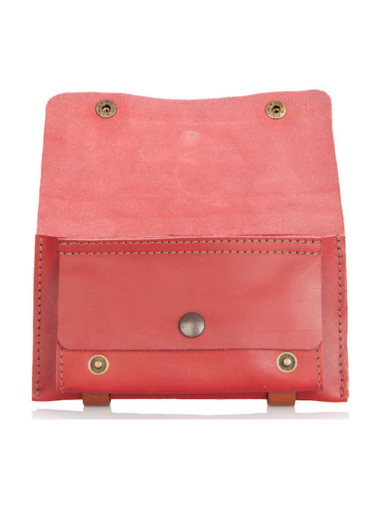 Leather Women's Wallet Classic Orange