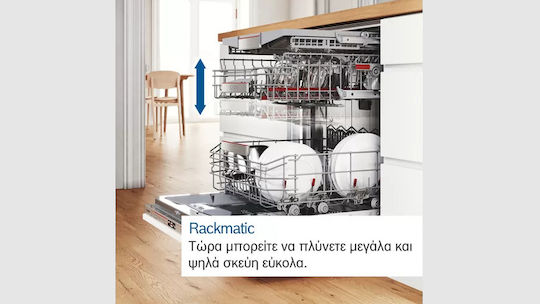 Bosch Напълно вградена съдомиялна машина с Wi-Fi за 14 комплекта Ш59.8xВ81.5см.