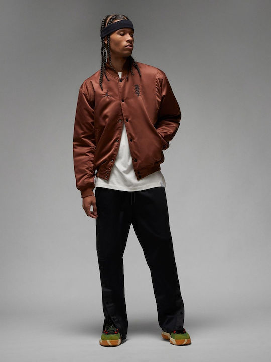 Zion Varsity Winter Jacket Bomber Brown