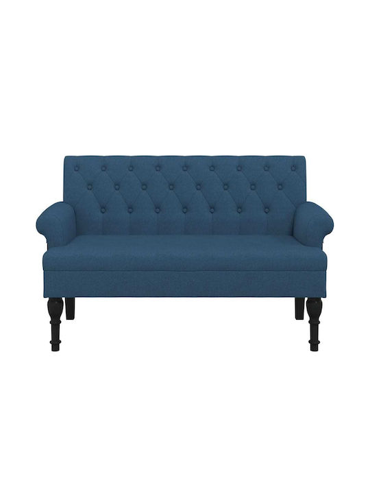 Διθέσιος Καναπές Μπλε 120x62x75.5εκ. 372126