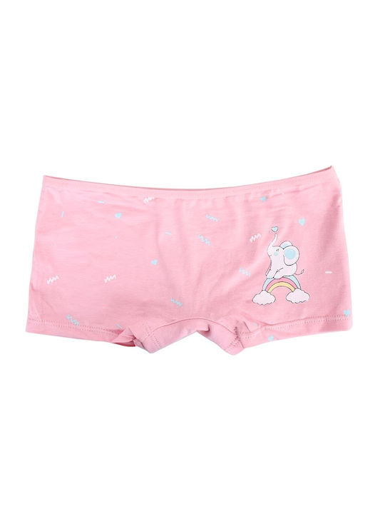 Hand's Foner Kids' Set Boxer with Bralette Pink