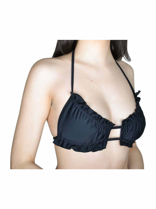 Set Bikini Dreieck & Brasilien Schwarz