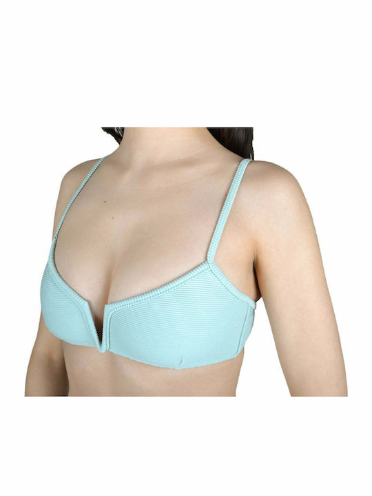 Set Bikini Oberteil-Stil & Brasilien Farbe Pistazie