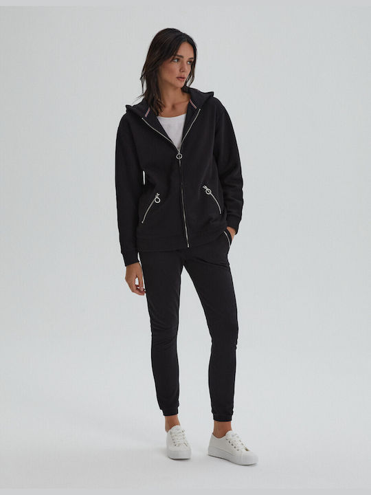 Diverse System Damen Jacke Black