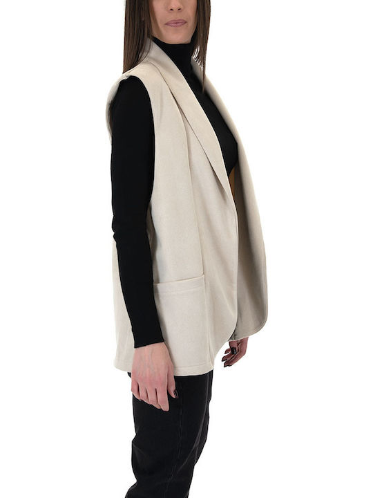 Women's Vest Beige
