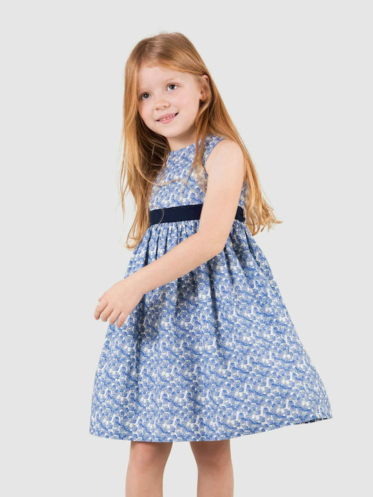 Zippy Kids Dress Floral Blue