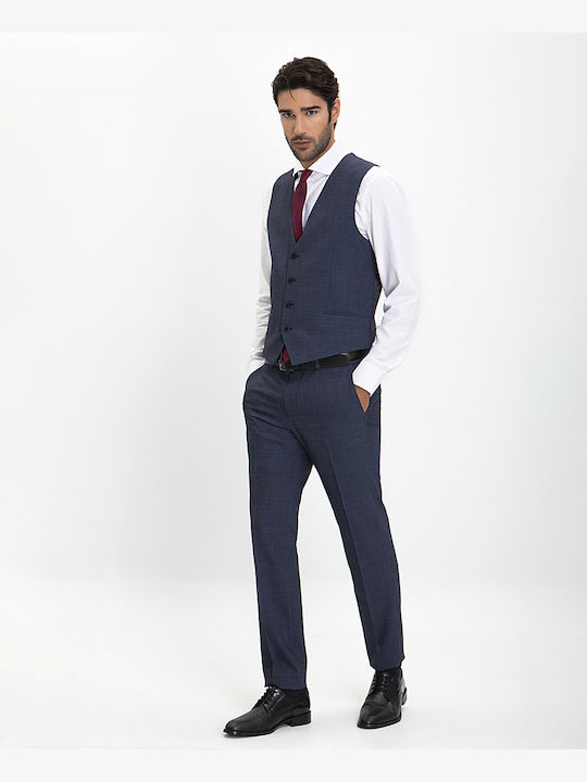 Hugo Boss Men's Vest Slim Fit Dark Blue