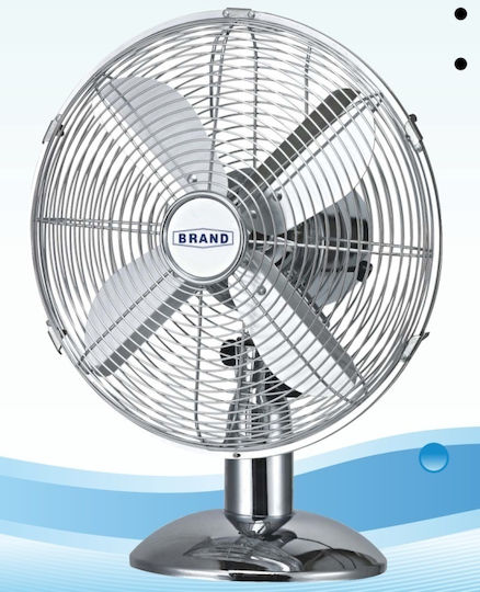 Brand Tabletop Fan 40W with 30cm Diameter