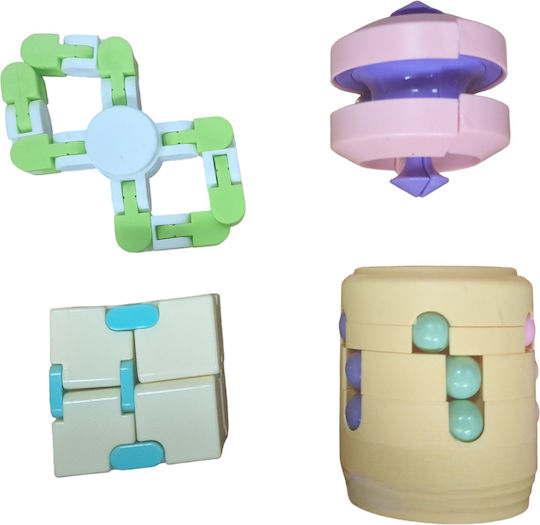 Fidget Cube Πλαστικό 4τμχ