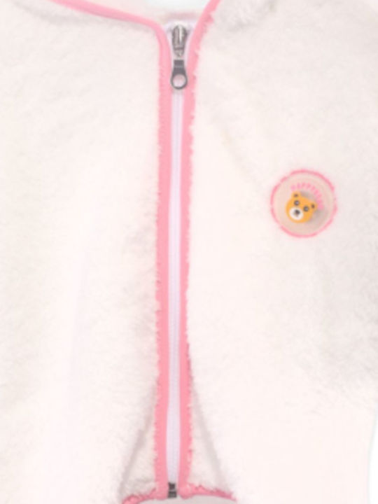 Joyce Kids Cardigan White