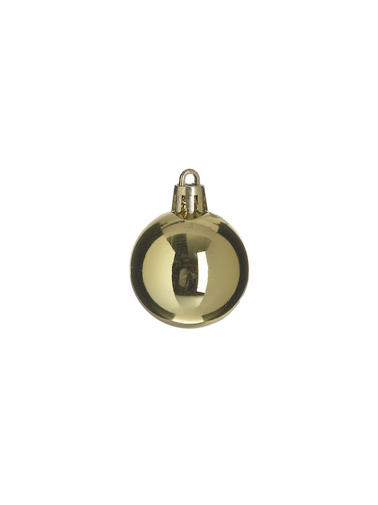 Click Christmas Set Ornaments Gold 20cm