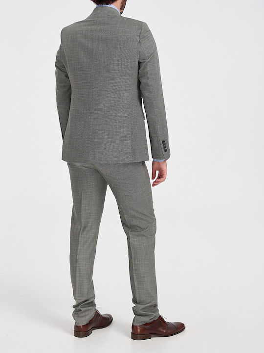 Men's Winter Suit Regular Fit Gray