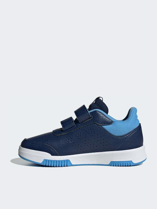 Tensaur Hook Loop Kids Sneakers with Scratch Dark Blue / Cloud White / Blue Burst