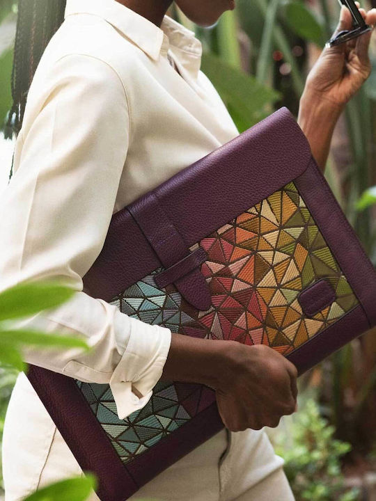 Londo Design OTTO185 Tasche Fall für Laptop 16" in Lila Farbe
