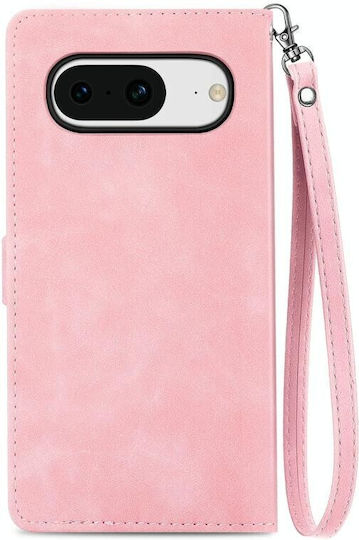 Flower Zipper Портмоне Розов (Google Pixel 8)
