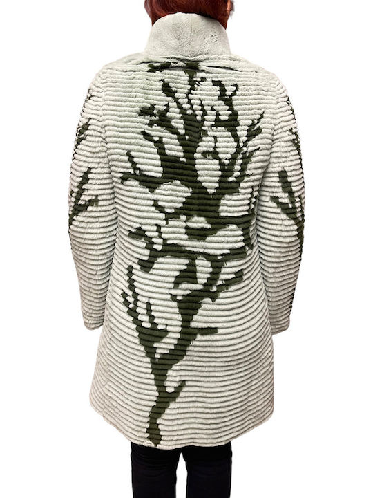 Frauen Pelz GREEN