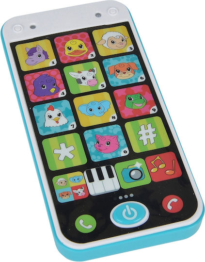 Simba Παιχνίδι Τηλέφωνο ABC Smart Phone με Μουσική, Φως και Ήχους