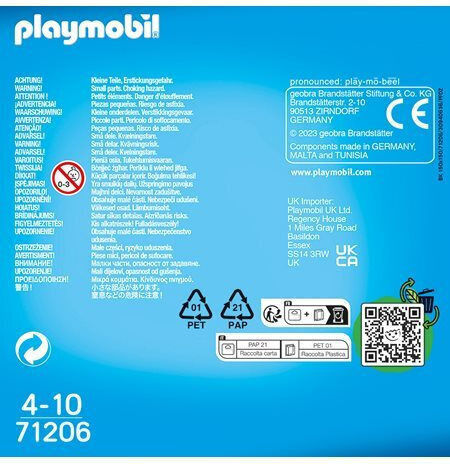 Playmobil Duo Pack Εξερευνητής και T-Rex για 4-10 ετών