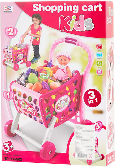 Perfectoys Supermarket Trolley for 3+ Years