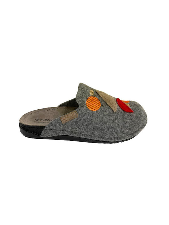 Naturelle Anatomical Slippers Gray