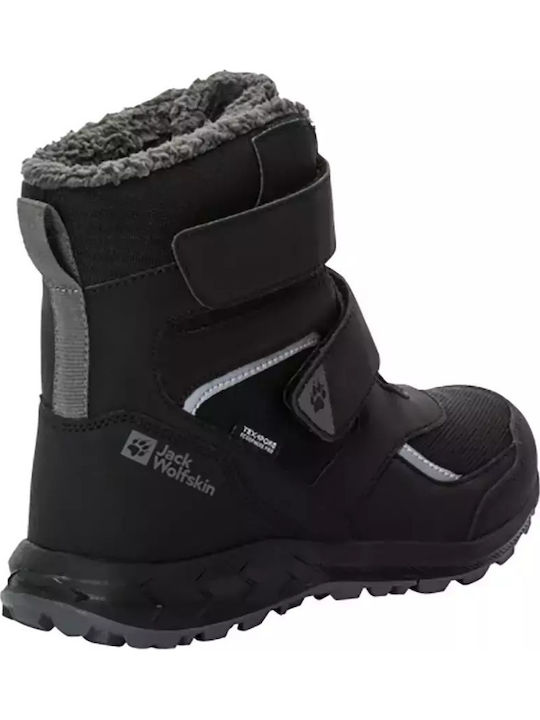Kids Hiking Boots Woodland Waterproof Black