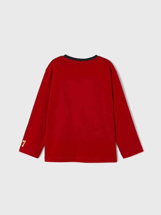 Joyce Kids Blouse Long Sleeve red