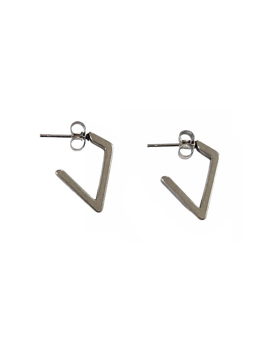 Tatu Moyo Earrings Hoops made of Steel