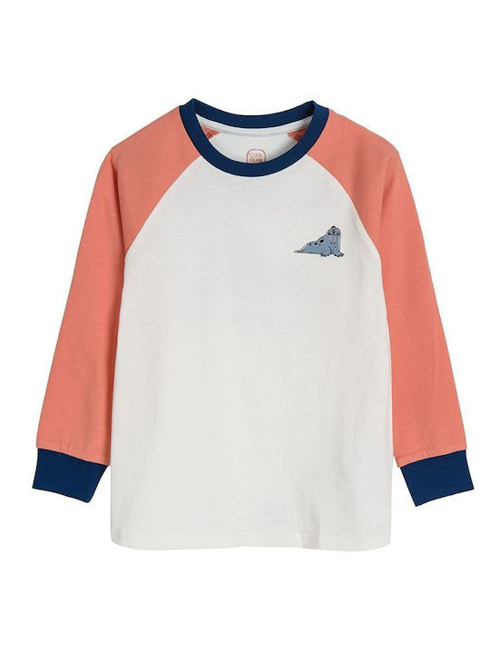 Cool Club Kinder Shirt Langarm orange