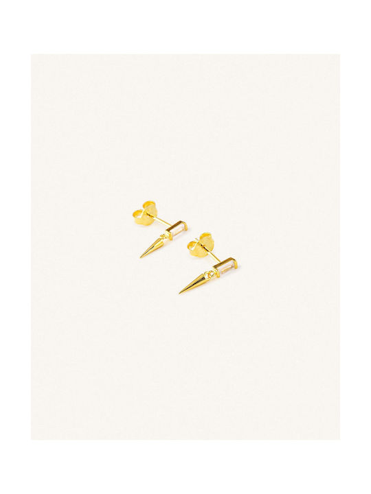 StanStefan Earrings made of Silver Gold Plated with Stones